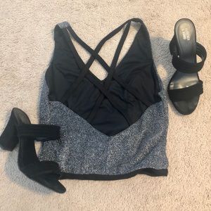 Body suite with detailed back